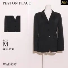 ペイトンプレイス　テーラードジャケット　長袖　無地　ボタン付き　混毛　シンプルのサムネイル