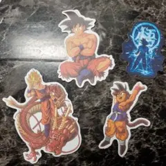 ステッカー☆ドラゴンボール☆スーパーサイヤ人★悟空