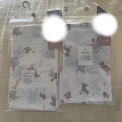 Cottoli 動物柄 ランチクロス・巾着 2点セット