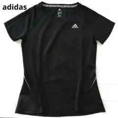 adidas ランニングTシャツ climalite ブラック 小さめMのサムネイル