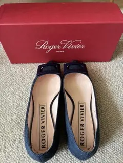 ROGER VIVIER フラットシューズ デニムのサムネイル