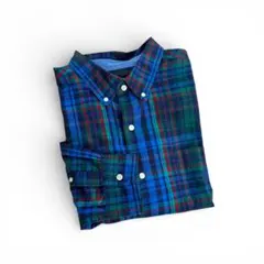 90s CHAPS ラルフローレン チェックシャツ XXL ボタンダウン