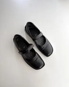 Prada Black Leather Mary Jane 38のサムネイル