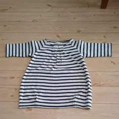 ビームスミニ ベビーボーダーワンピース