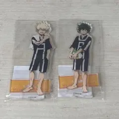 僕のヒーローアカデミア ヒロアカ 極楽湯 アクリルスタンド 緑谷出久 爆豪勝己