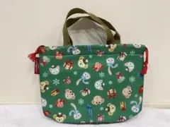 ダッフィー＆フレンズ　ランチバッグ　ランチケース　クリスマス