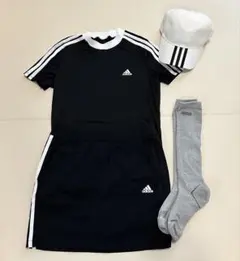 【美品、半額】adidas ゴルフウェア ４点セット 黒