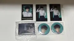 アニメーション 呪術廻戦展 缶バッジ フォト風カード アクリルブロック 伏黒恵