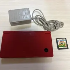 【動作確認済み】Nintendo DSi レッド 本体 充電コード付き