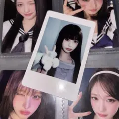 ive ウォニョン トレカ withmuu ラキドロ ポラロイド