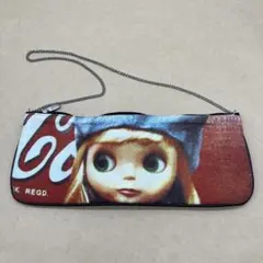 Blythe ブライス ポーチ チェーン付き　プリント ショルダー　プーリップ