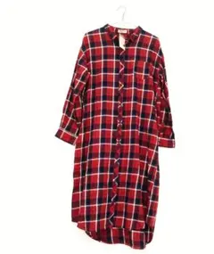 タイムセール★未使用★SM2　 サマンサモスモス　ネルチェックシャツワンピース