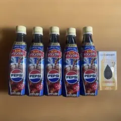 ソーダストリーム用 ペプシコーラ原液タイプ5本セット&ウォータードロップ1本のサムネイル