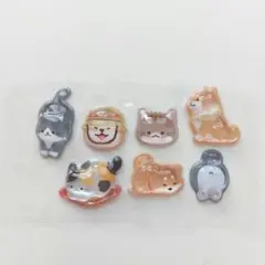 正規品 おすそ分け ボンボンドロップシール 和柄 和猫 柴犬