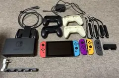 Nintendo Switch 本体 ネオンカラー 充実の付属品