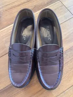 HARUTA ブラウン ローファー