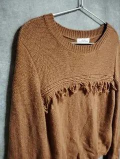 GREEN LABEL RELAXING トップス セーター ニット フリー 茶