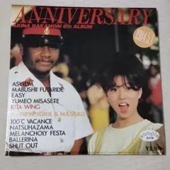 中森明菜 ANNIVERSARY 6thアルバム レコード