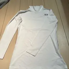 アンダーアーマー　　アンダーシャツ　 ＬＧ ホワイト タートルネック