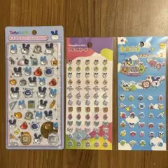 【新品、正規品】 ボンボンドロップシール たまごっち プチプチシール2種類