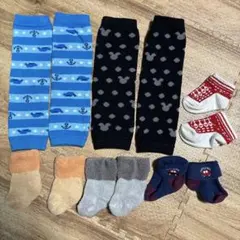 ベビー靴下 6足セット レッグウォーマー