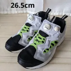 Reebok ポンプフューリー 26.5cm ホワイト/ブラック/グリーン