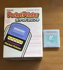 未使用品ポケットカメラ・ポケットプリンタ本体　プリントシール9本　おまけ等一式 ゲームボーイ ポケットプリンター ポケットカメラ プリントシール 動作