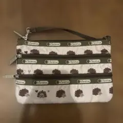 レスポートサック　3段ポーチ　ファスナーポーチ