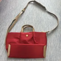 LAURA ASHLEY ショルダーバッグ レッドのサムネイル
