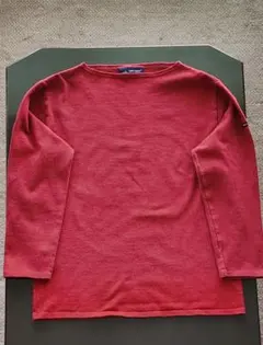 SAINT JAMES 長袖Tシャツ フランス製 赤 ロンTのサムネイル