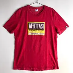 ジョーリベット AFFITTASI ユニーク ユーモア Tシャツ イタリア製