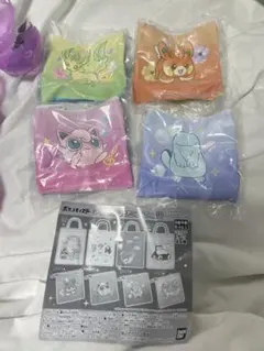 ポケモン ガチャガチャ　ポーチ4つセット