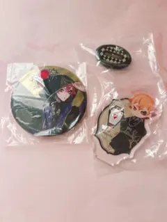 ツイステ　一番くじ　エース　アクスタ　缶バッセット