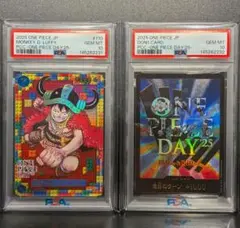 PSA10 連番 ルフィ2枚セット英語版ワンピースカード - メルカリ
