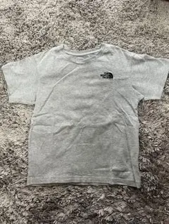 ノースフェイス　キッズ　Tシャツ　グレー