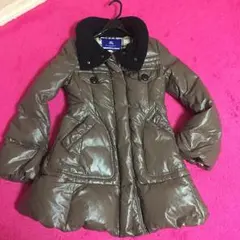 バーバリーブルーレーベルのダウンコートです！