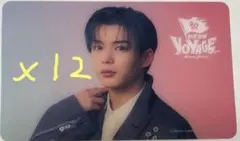 なにわ男子長尾謙杜ソロカード12枚