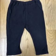 無印良品　ブラックパンツサイズ80