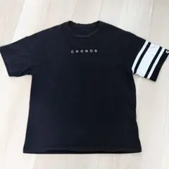 新品】 CRONOS BLACK モックネック ビッグロゴ 半袖Tシャツ L - メルカリ