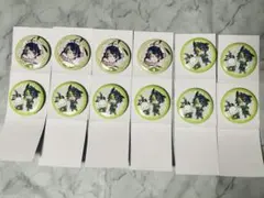 Dytica×サンリオキャラクターズ キラキラ缶バッジ