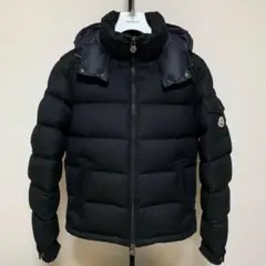 〔美品〕モンクレール　モンジュネーブル　サイズ2 黒　ブラック　5D547
