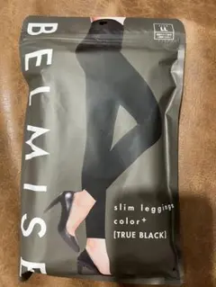 BELMISE スリムレギンス LL TRUE BLACK