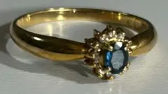 2025年最新】18金サファイアリングの人気アイテム - メルカリ