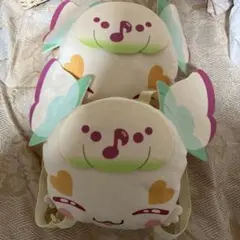 新品・未使用★キミとアイドルプリキュア♪ ぬいぐるみリュック　プリルン 笑顔2個