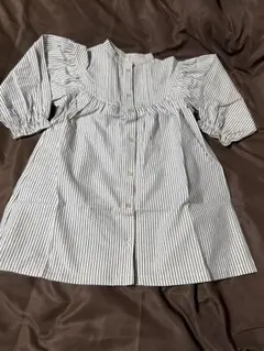 après les cours ストライプ シャツワンピース 110 新品未使用