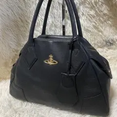 ほぼ未使用☆ ヴィヴィアンウエストウッド ロゴエンボス トートバッグ 