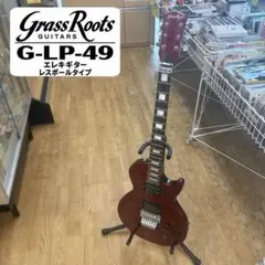 グラスルーツ ESP レスポール フレイムメイプル 虎杢目 青 ブルー