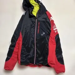 アシックス　A77ウィンドブレーカー上　Ｌサイズ　裏起毛
