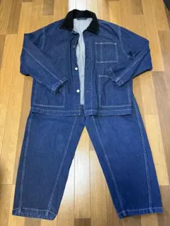 デニムジャケット・パンツセット