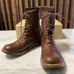Timberland レースアップ ヒールブーツ ウィート - メルカリ